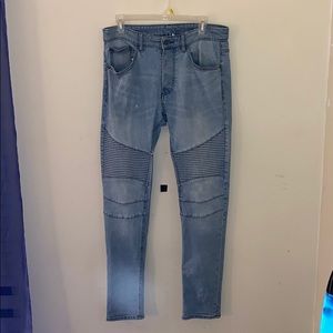 Biker jeans